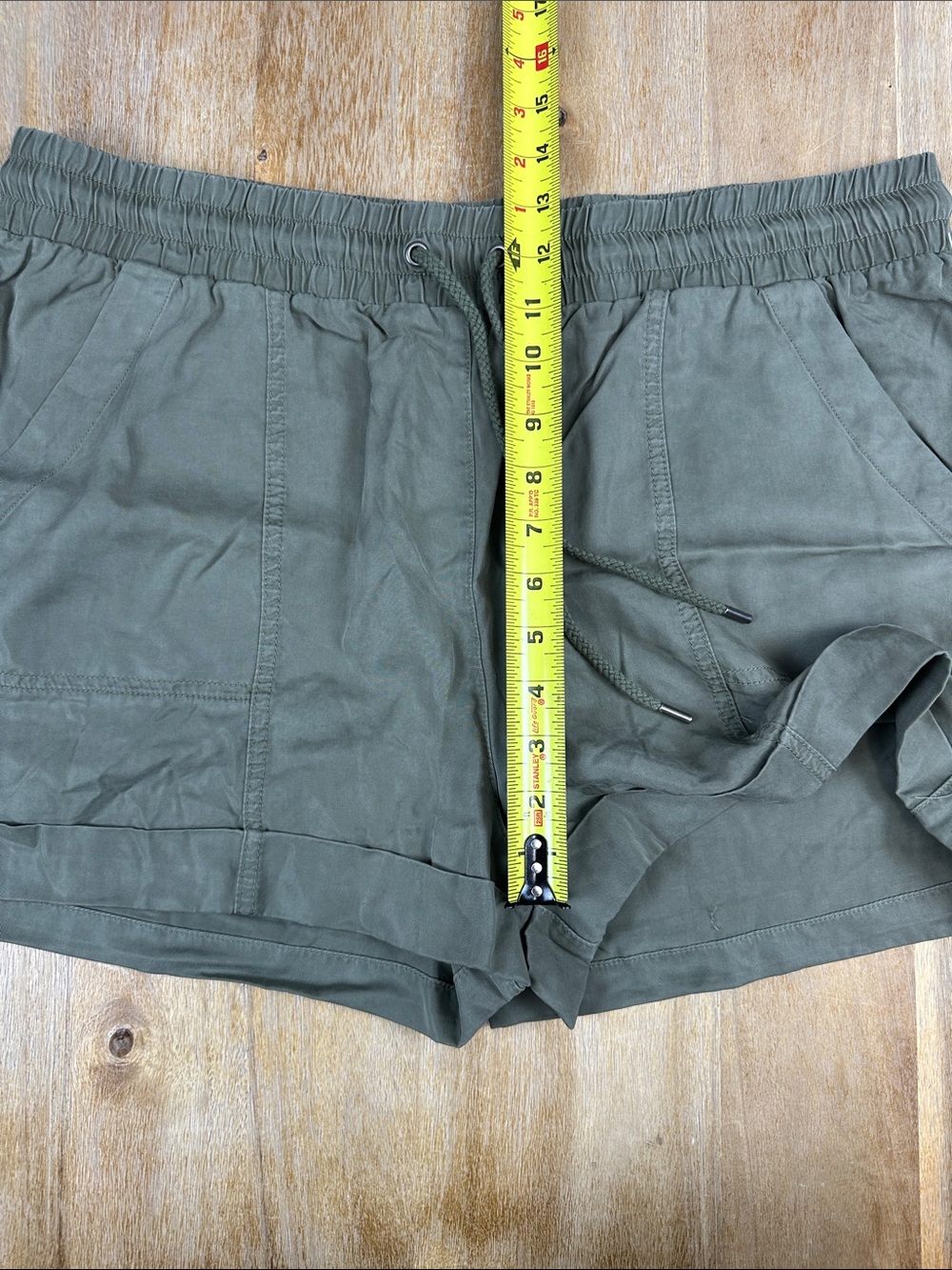 Universal Thread Olive Drawstring Utility Shorts - Picture 5 of 6